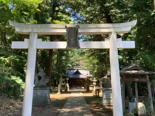 熊野神社の鳥居