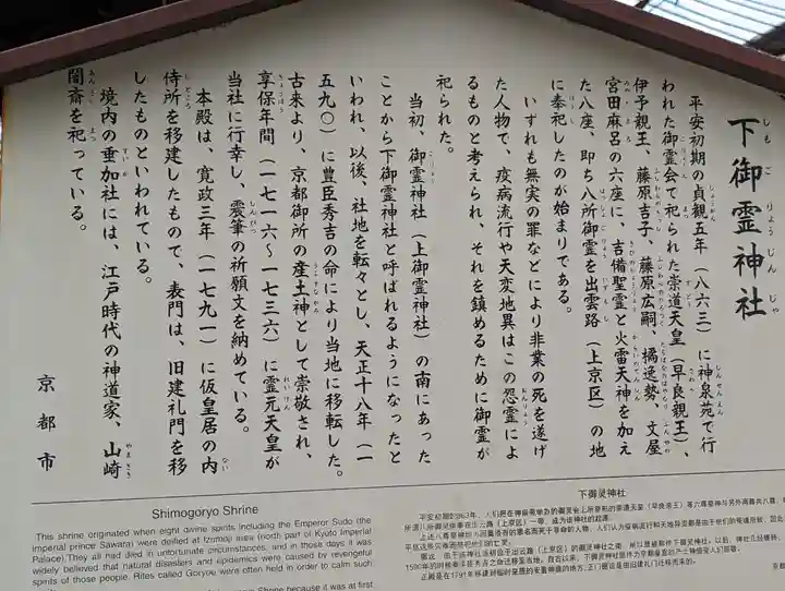 下御霊神社(京都府)