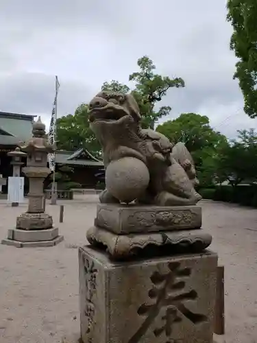 若松恵比須神社 の狛犬