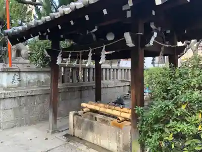 東高津宮の手水舎