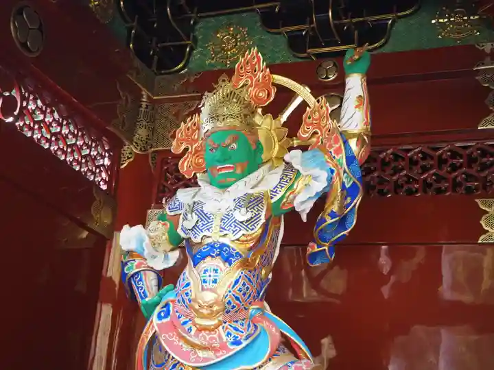 日光山輪王寺 大猷院の像