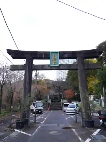 芝東照宮の鳥居