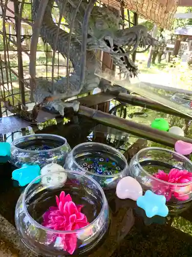 若宮神明社の手水舎