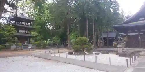 恵林寺の庭園