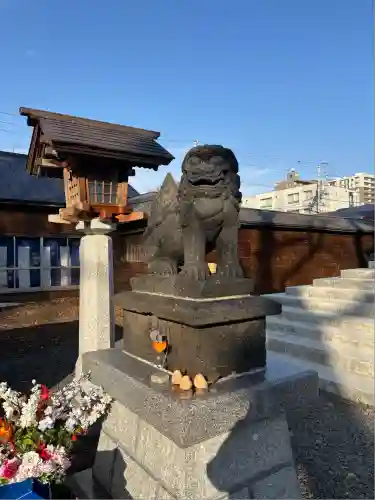 札幌諏訪神社の狛犬