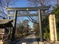 松陰神社の鳥居