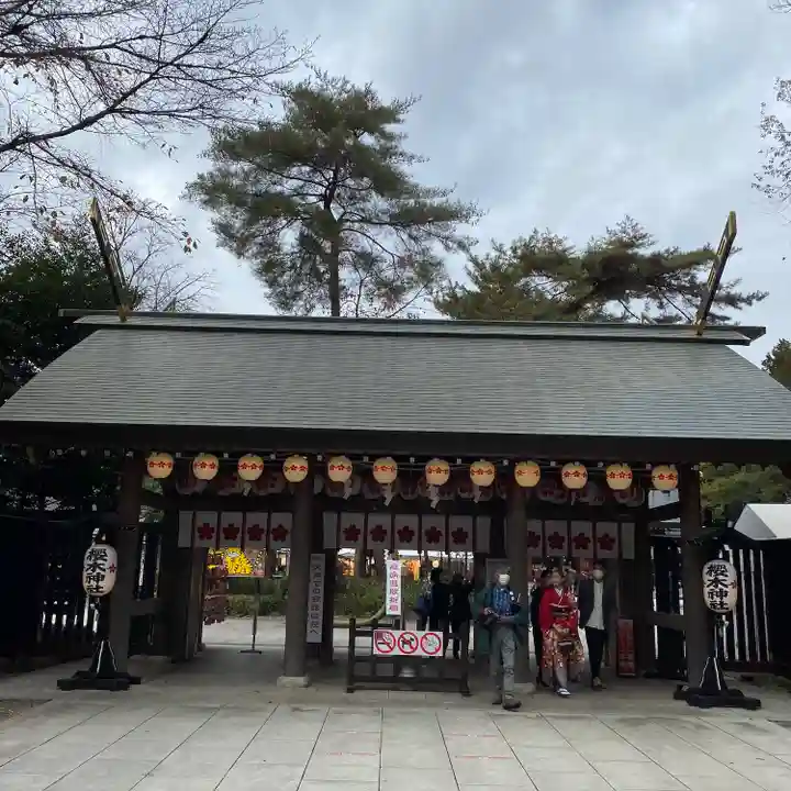 櫻木神社の山門・神門