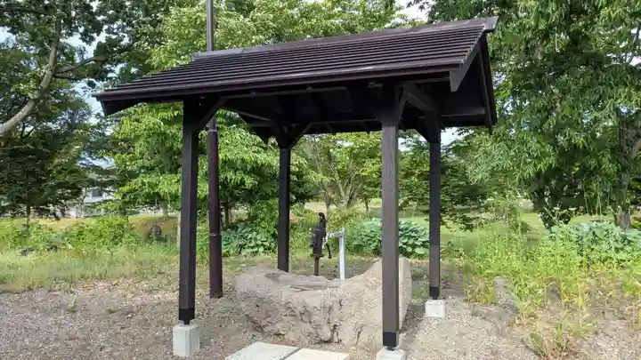 東瓜幕八幡神社の手水舎