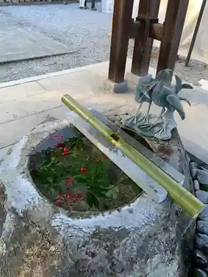 白鷺神社の手水舎