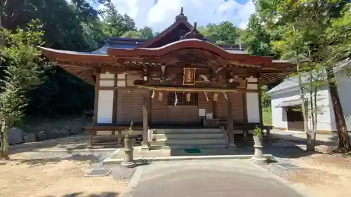 大麻神社の本殿