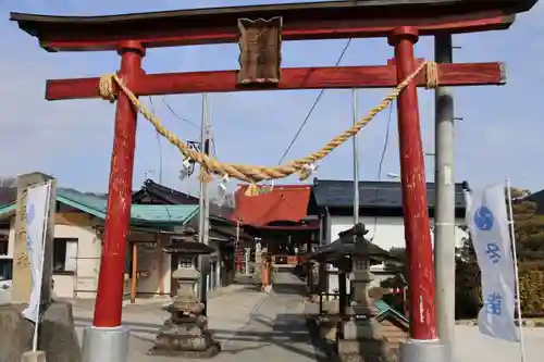 大鏑神社の鳥居