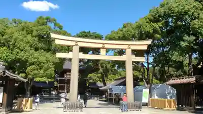 明治神宮の鳥居