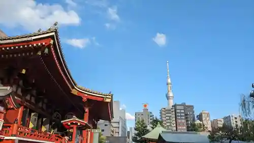 浅草寺の景色