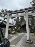 越中白山総社の鳥居