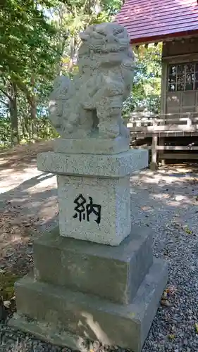 真駒内神社の狛犬