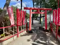 西千葉稲荷大明神の鳥居