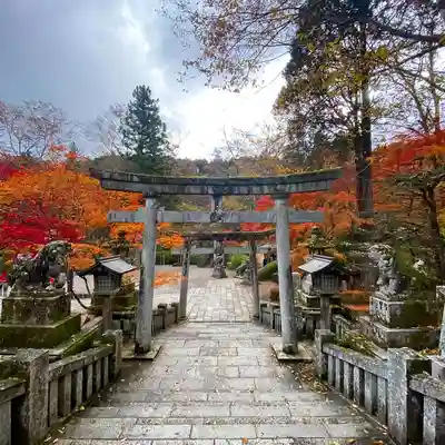 古峯神社の鳥居