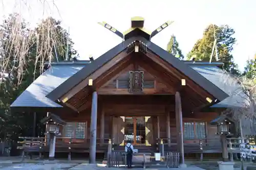 開成山大神宮の本殿