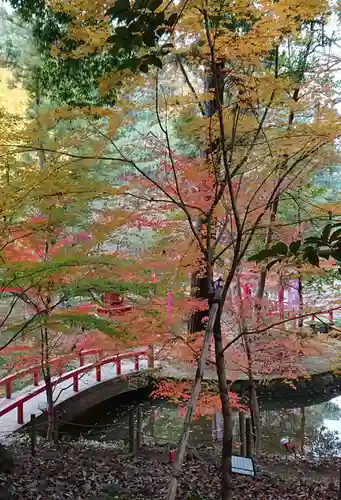 間々田八幡宮の庭園