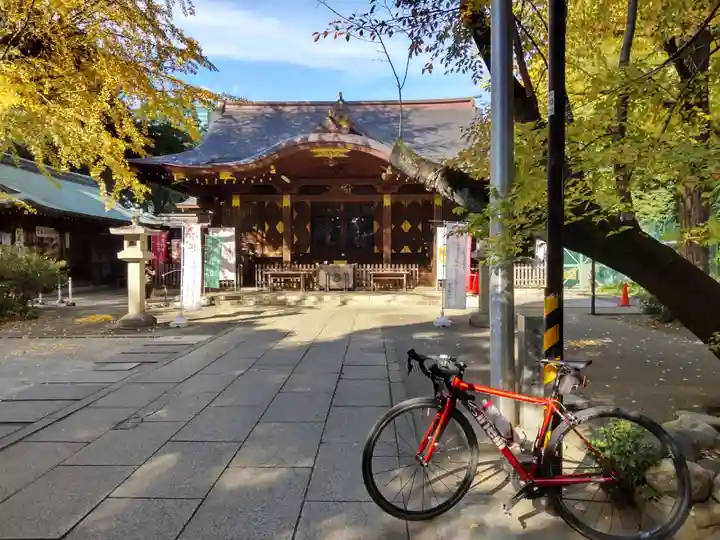 渋谷氷川神社の本殿・本堂
