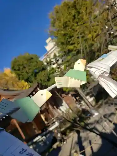 鳩森八幡神社のおみくじ