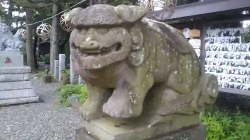 菊田神社の狛犬