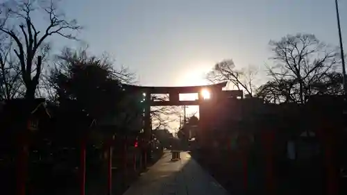 平野神社の鳥居