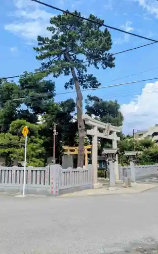 菊田神社の鳥居