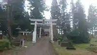 浅舞八幡神社の鳥居