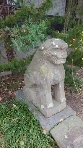 越谷香取神社の狛犬