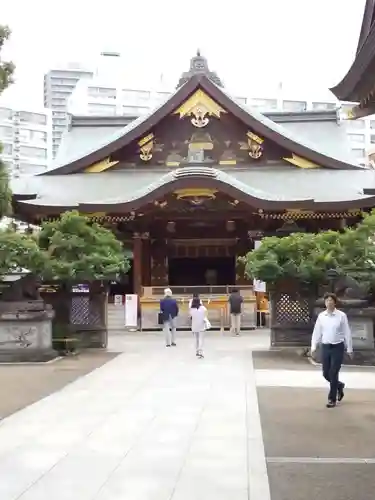 湯島天満宮の本殿・本堂