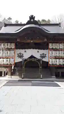 義經神社の本殿・本堂