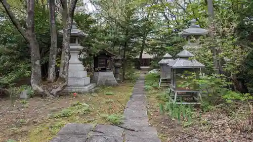 松光寺の庭園