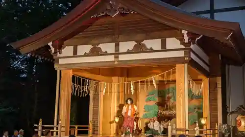 旭川神社の神楽