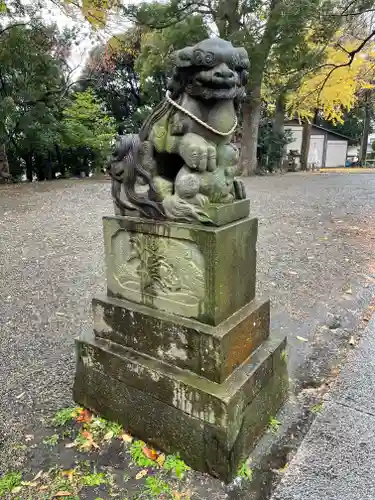 篠原八幡神社の狛犬