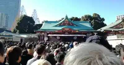 日枝神社の本殿・本堂