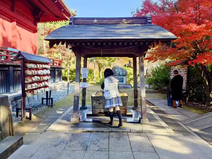 清水観音堂の手水舎