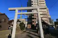 阿邪訶根神社の鳥居