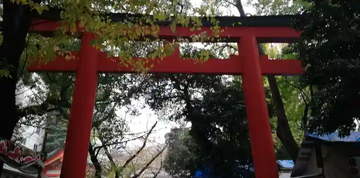 花園神社の鳥居