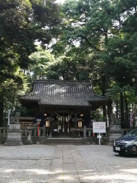 間々田八幡宮の本殿・本堂