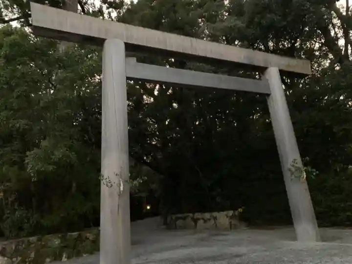 伊勢神宮外宮(豊受大神宮)の鳥居