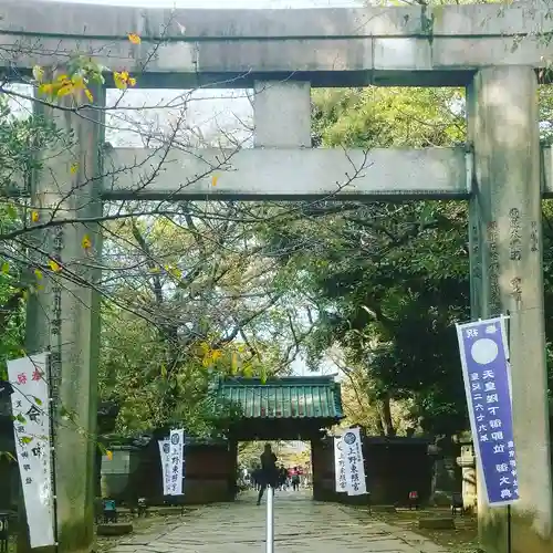 上野東照宮の鳥居