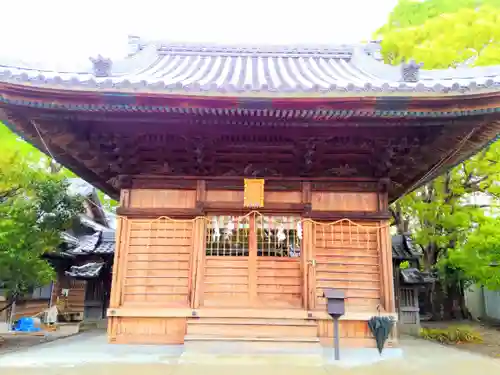 若一王子社の本殿・本堂