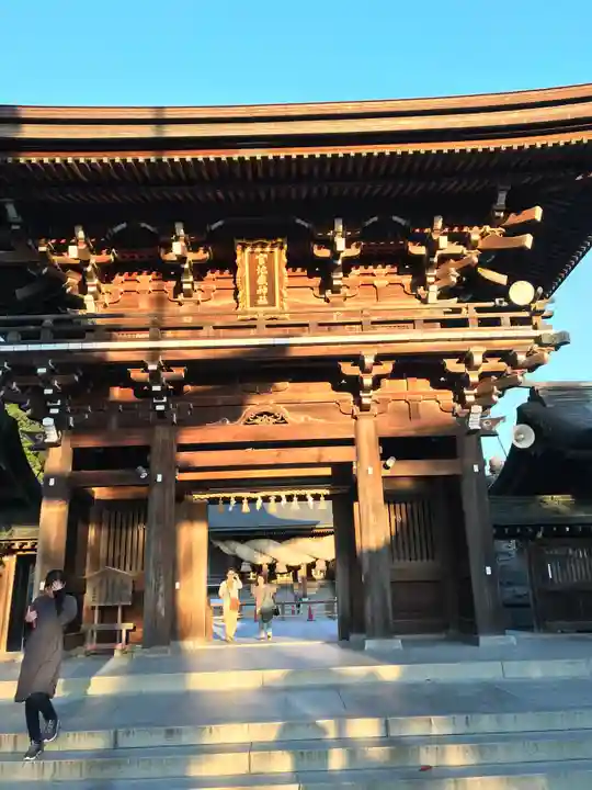 宮地嶽神社の山門・神門