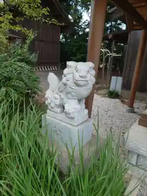 山田八幡神社の狛犬