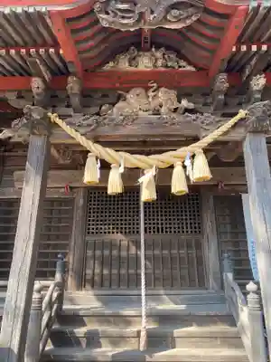 横瀬神社の本殿・本堂