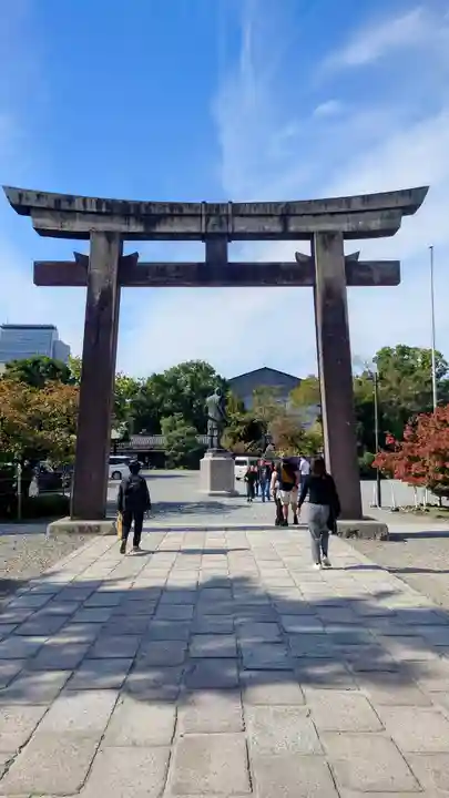 豊國神社の鳥居