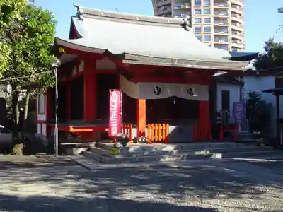 麻布氷川神社の本殿・本堂