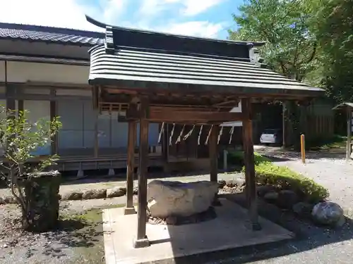 我野神社の手水