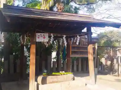 安居神社の手水舎